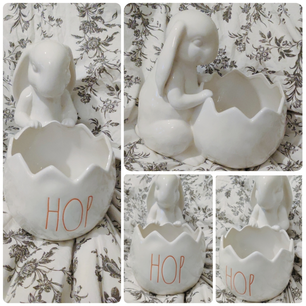 Rae Dunn spring Easter Bunny bowl
